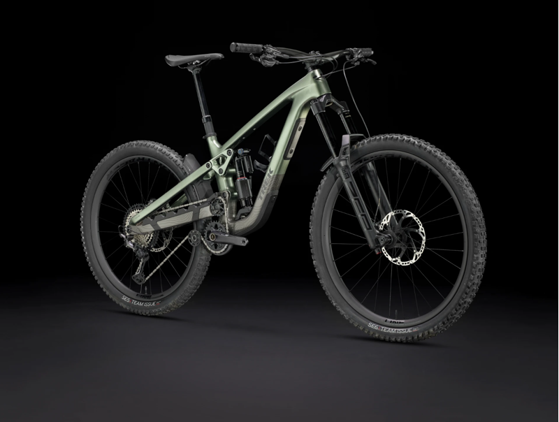 Trek Slash 9.8 XT Gen 6 Full Suspension Mountain Bike 2024 in Lichen Green-1